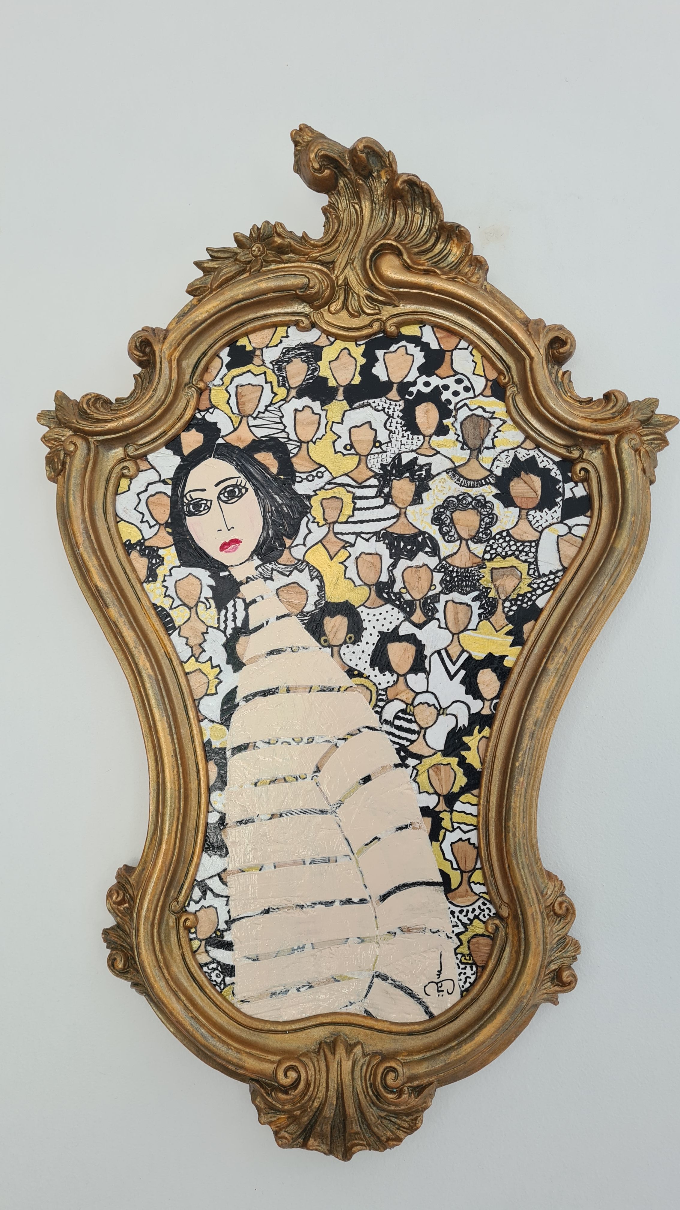 FOULE DOREE peintre femme de Dordogne